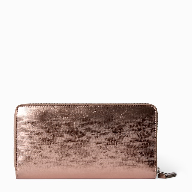 ダブルG バイカラー ジップアラウンドウォレット