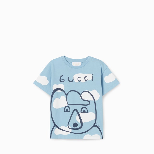 تي شيرت من القطن للأطفال الرضّع مع طبعة