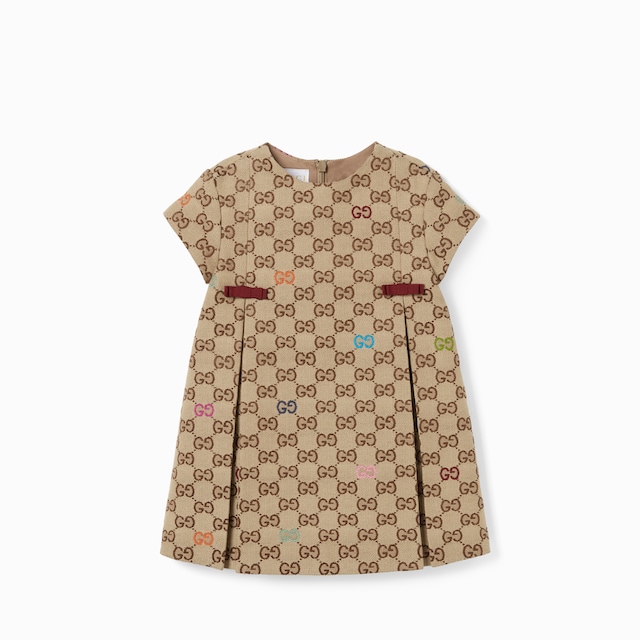 Baby GG canvas dress