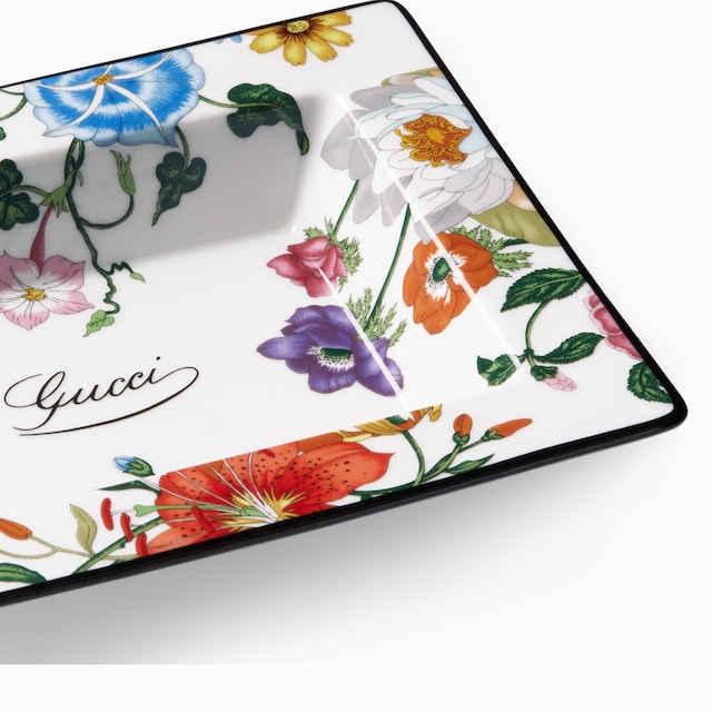 Gucci Flora print small trinket tray
