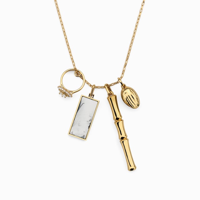 Necklace with charms