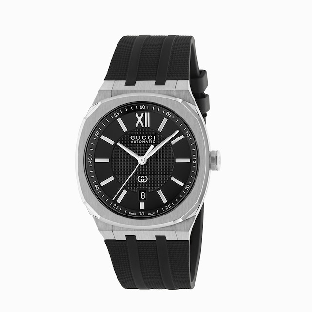 GUCCI 25H rubber strap, 40mm
