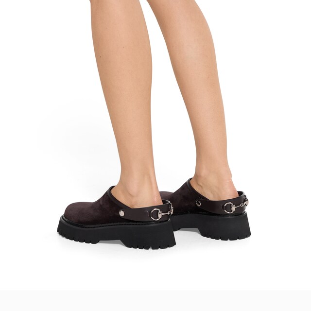 Women's mule with Horsebit