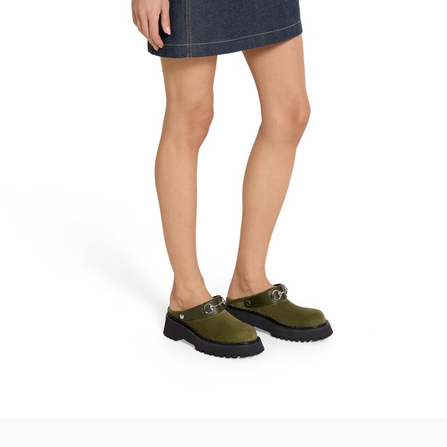 Women's mule with Horsebit - image 2