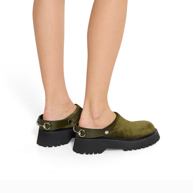Women's mule with Horsebit