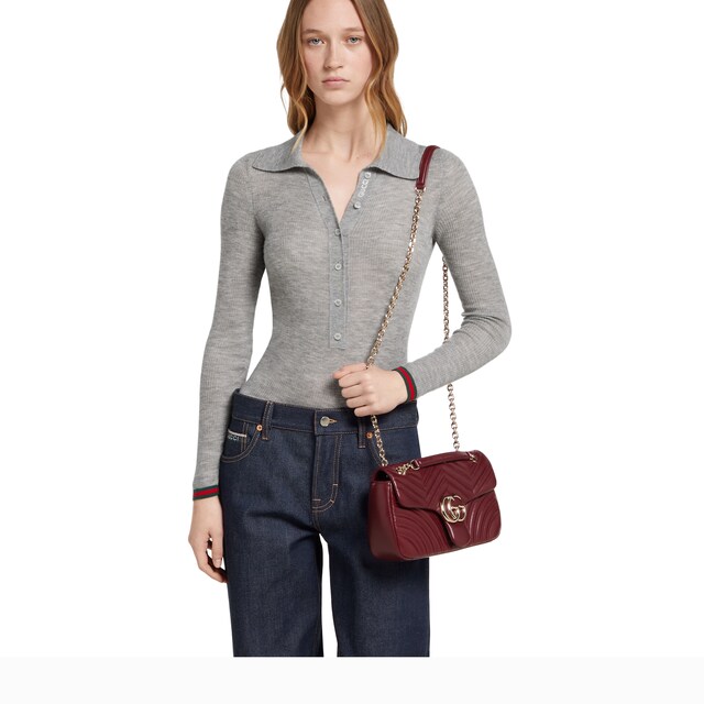 GG Marmont medium shoulder bag - image 3