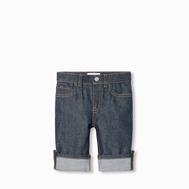 Baby denim pants with Web