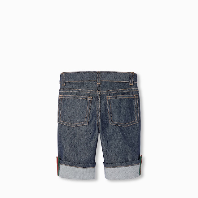 Baby denim pants with Web