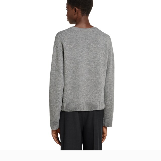Wool top with Gucci intarsia - image 4