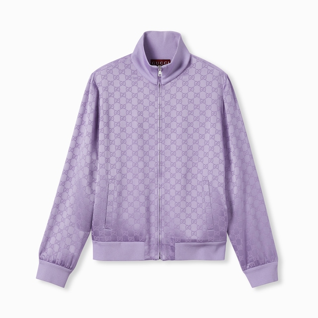 GG jacquard zip jacket