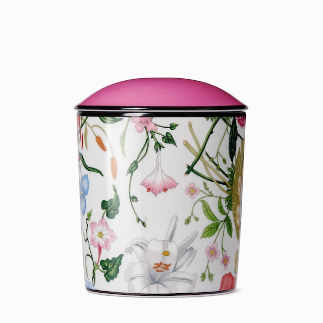 شمعة بطبعة Gucci Flora، بعطر فريزيا