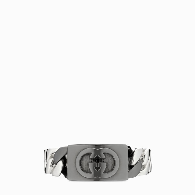 Gucci Interlocking band ring
