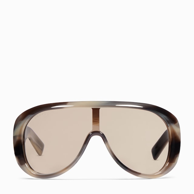 Rectangular frame sunglasses