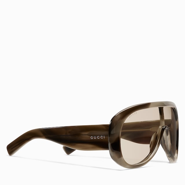 Rectangular frame sunglasses