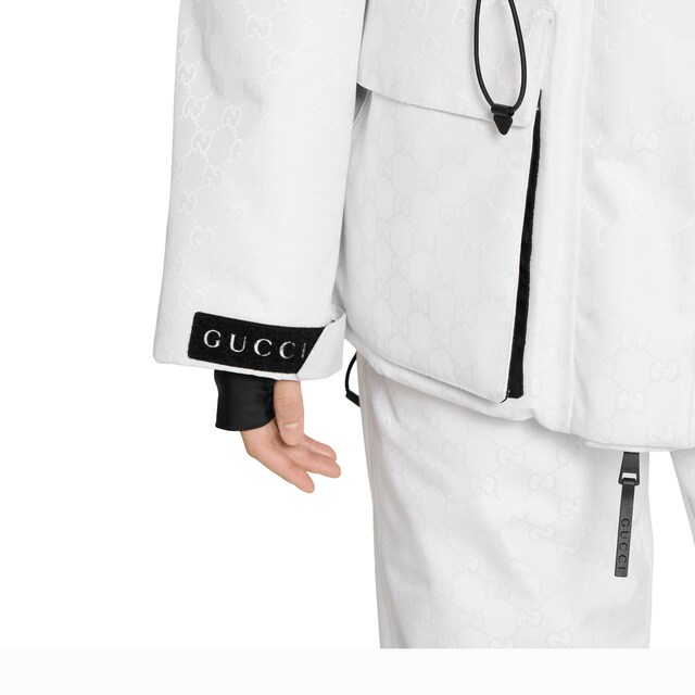 GG technical fabric jacquard jacket - image 3