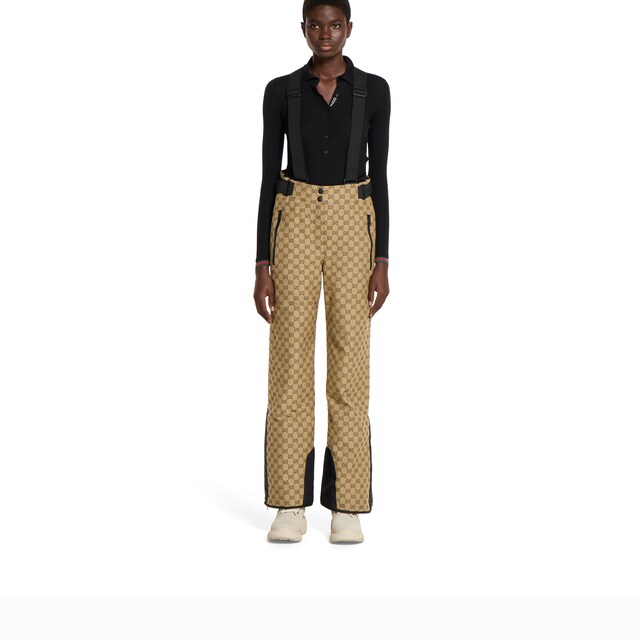 GG technical fabric jacquard pants - image 5