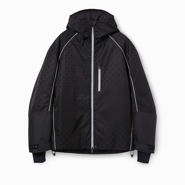 Jacke aus technischem GG Jacquardstoff