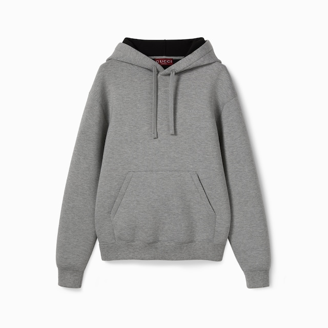 Double viscose jersey sweatshirt