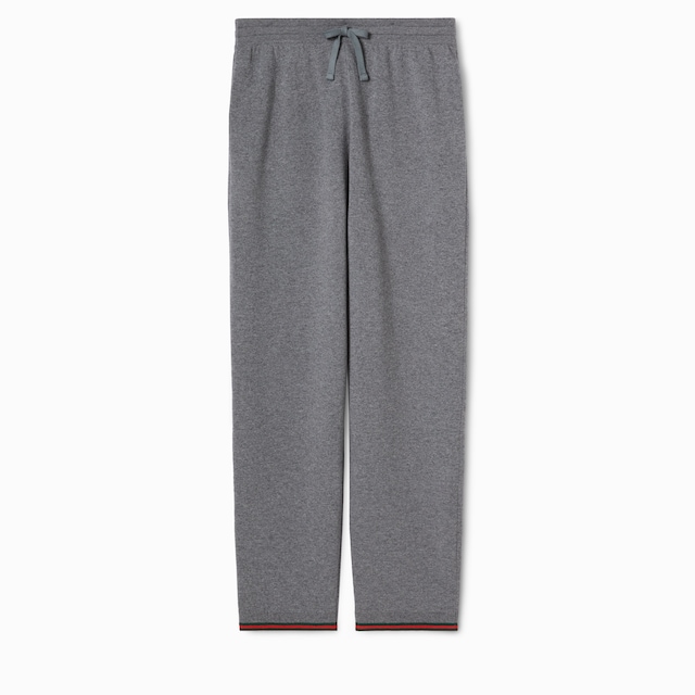 Wool cashmere knit double leisure pant