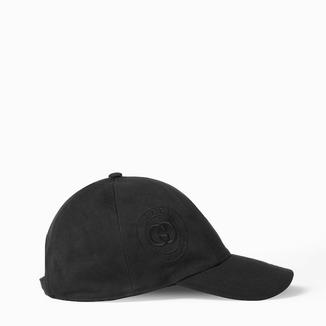 Fabric baseball hat with embroidery