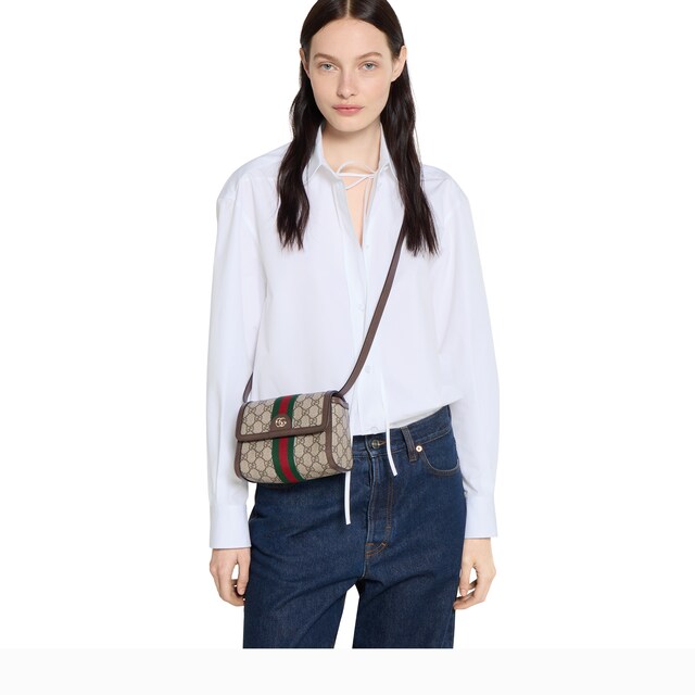 Ophidia mini shoulder bag