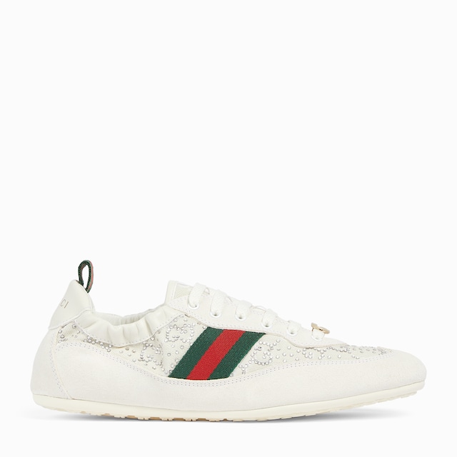 Gucci Shift Damensneaker mit GG Kristallen