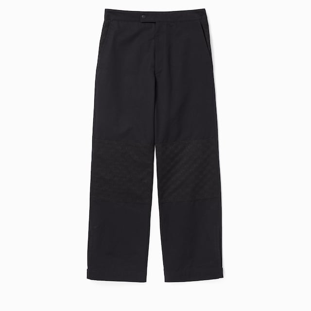 Cotton ripstop pant with canvas insert