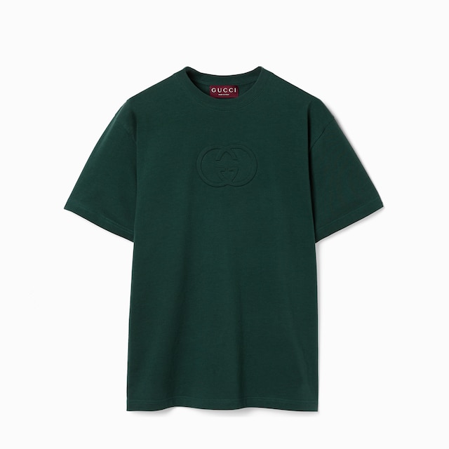 Cotton jersey T-shirt with embroidery