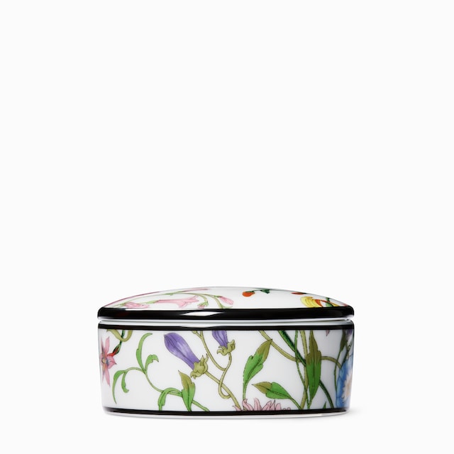 Gucci Flora print small round box