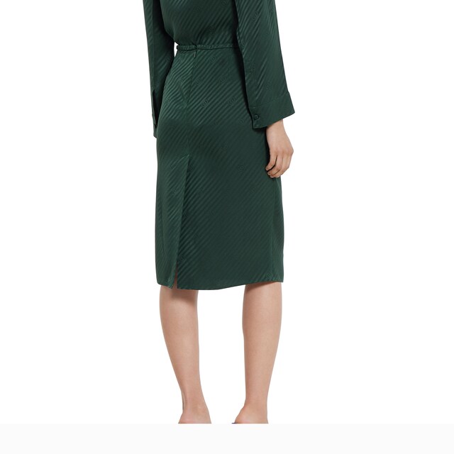 Interlocking G silk jacquard skirt - image 2