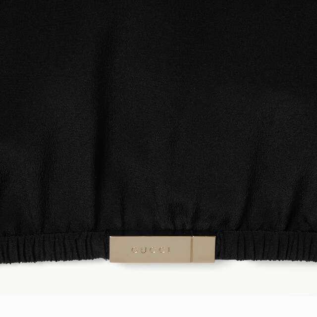 Silk crepe de chine top