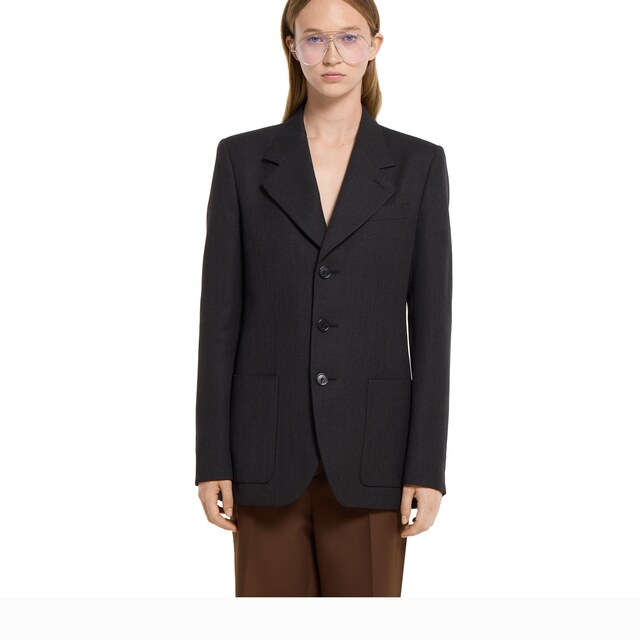 Wool mohair jacket - image 4