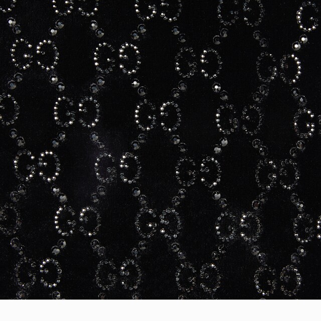 Embroidered stretch chenille top - image 5