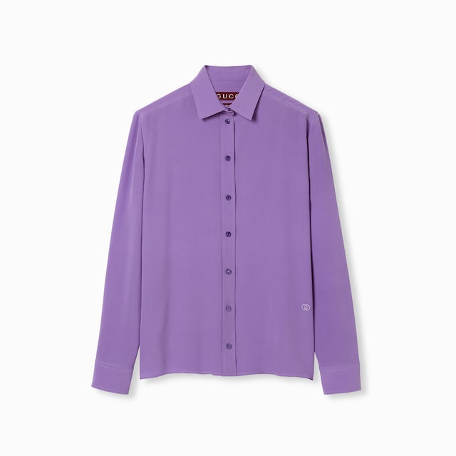  Silk crêpe de chine shirt