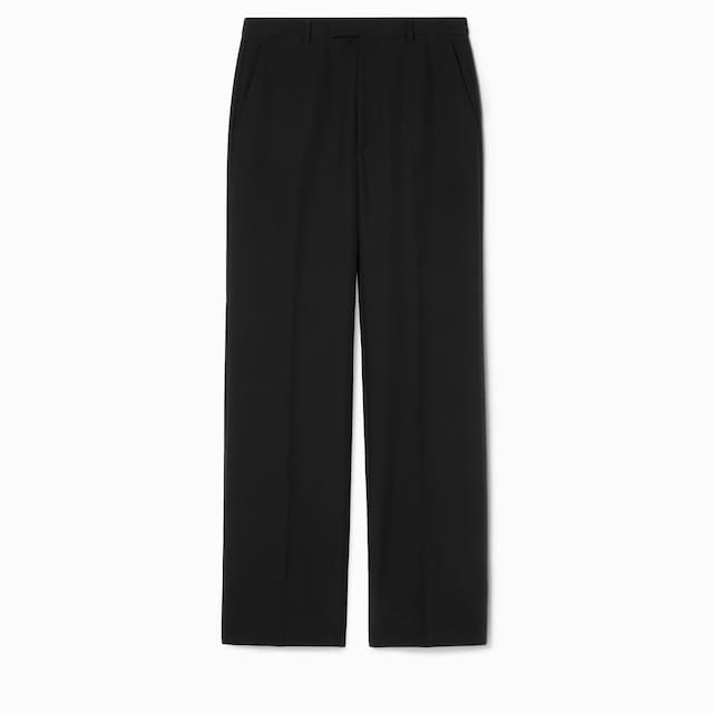 Silk twill pant