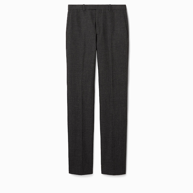 Wool mouliné pant