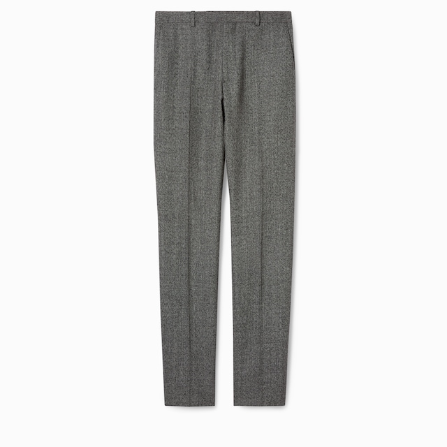 Wool mouliné pant