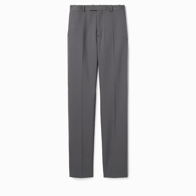 Heavy wool satin pant