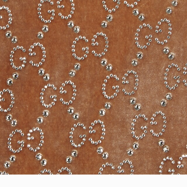 GG crystal embroidered leggings