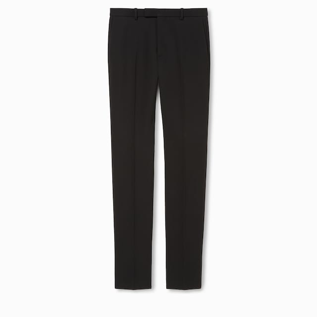 Dry crêpe wool pant