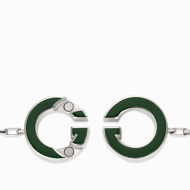 Pulsera Gucci Interlocking con adorno
