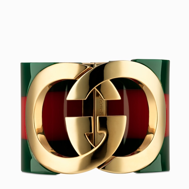 Gucci Interlocking cuff bracelet