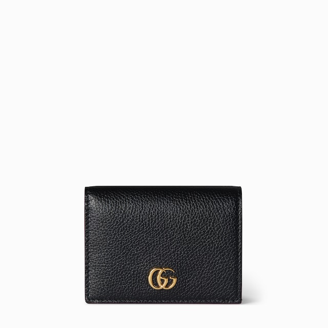 Bi-color GG Marmont small wallet