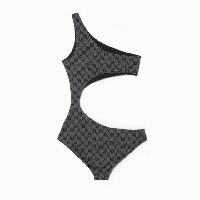 Printed GG stretch jersey swimsuit - image 3