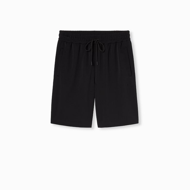 Technical jersey shorts with logo