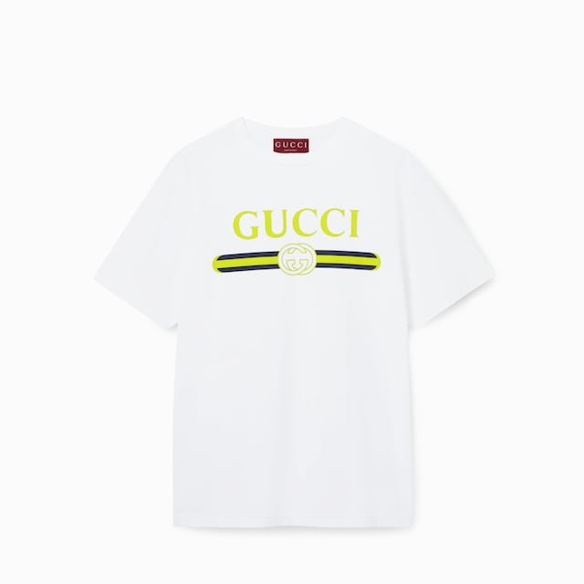 Cotton jersey T-shirt with print