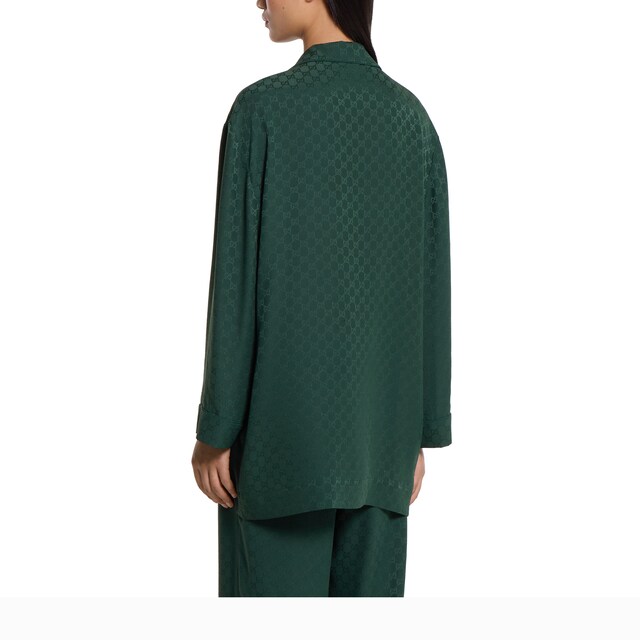 GG silk jacquard shirt - image 3