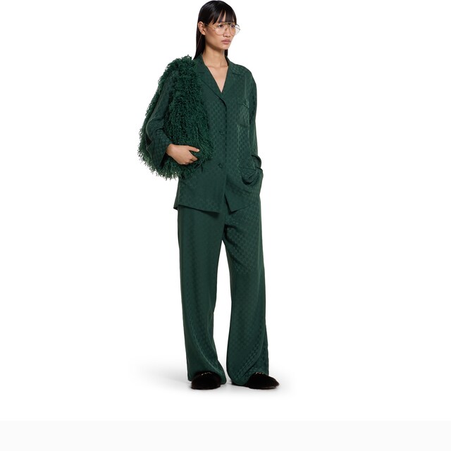 GG silk jacquard jogging pant - image 5