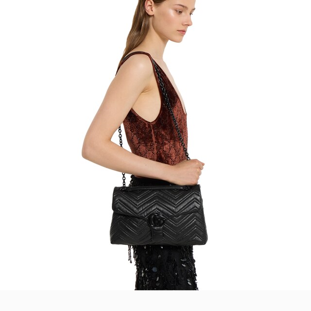 GG Marmont medium shoulder bag - image 3