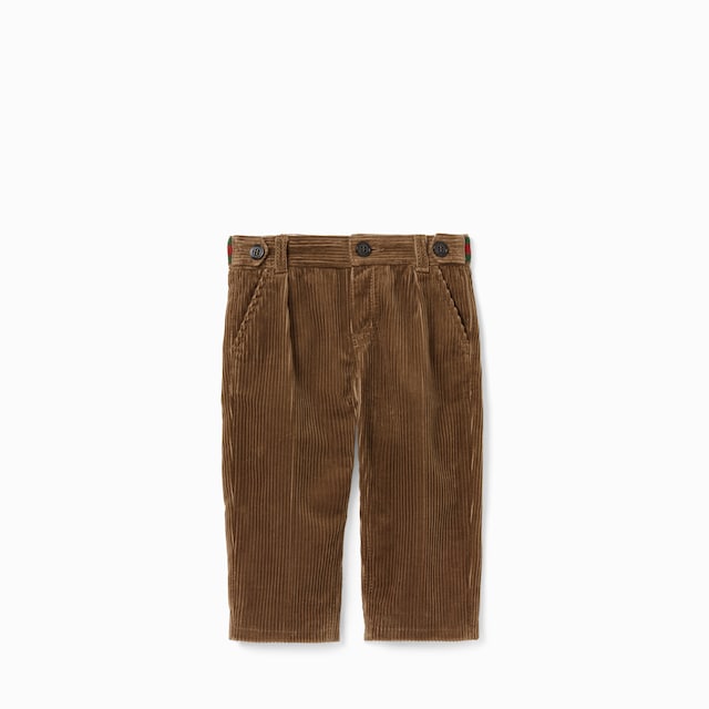 Baby velvet corduroy trousers